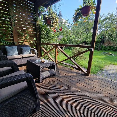 Boutigue City House With Terrace And Garden Free Parking Рига Экстерьер фото